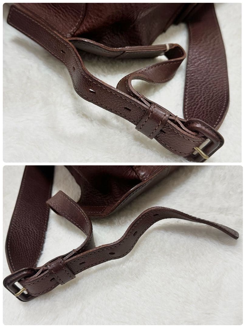 美品✨genten ゲンテン リュック レザー ブラウン トスカメン メンズ 革