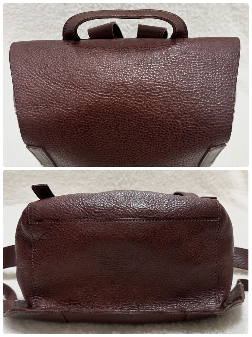 美品✨genten ゲンテン リュック レザー ブラウン トスカメン メンズ 革