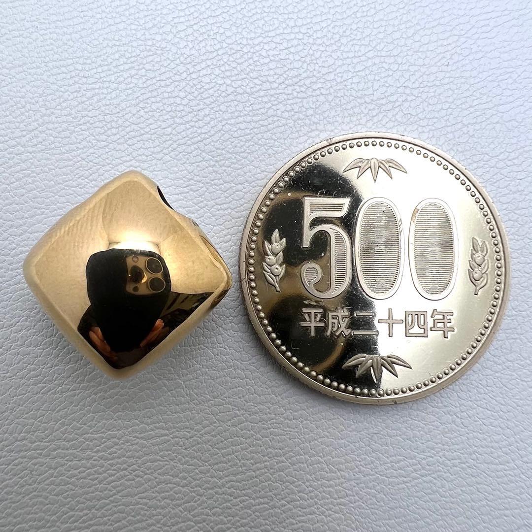 K18 プラチナpt950 ペンダントトップ　中空　15×15㎜　1.85 g