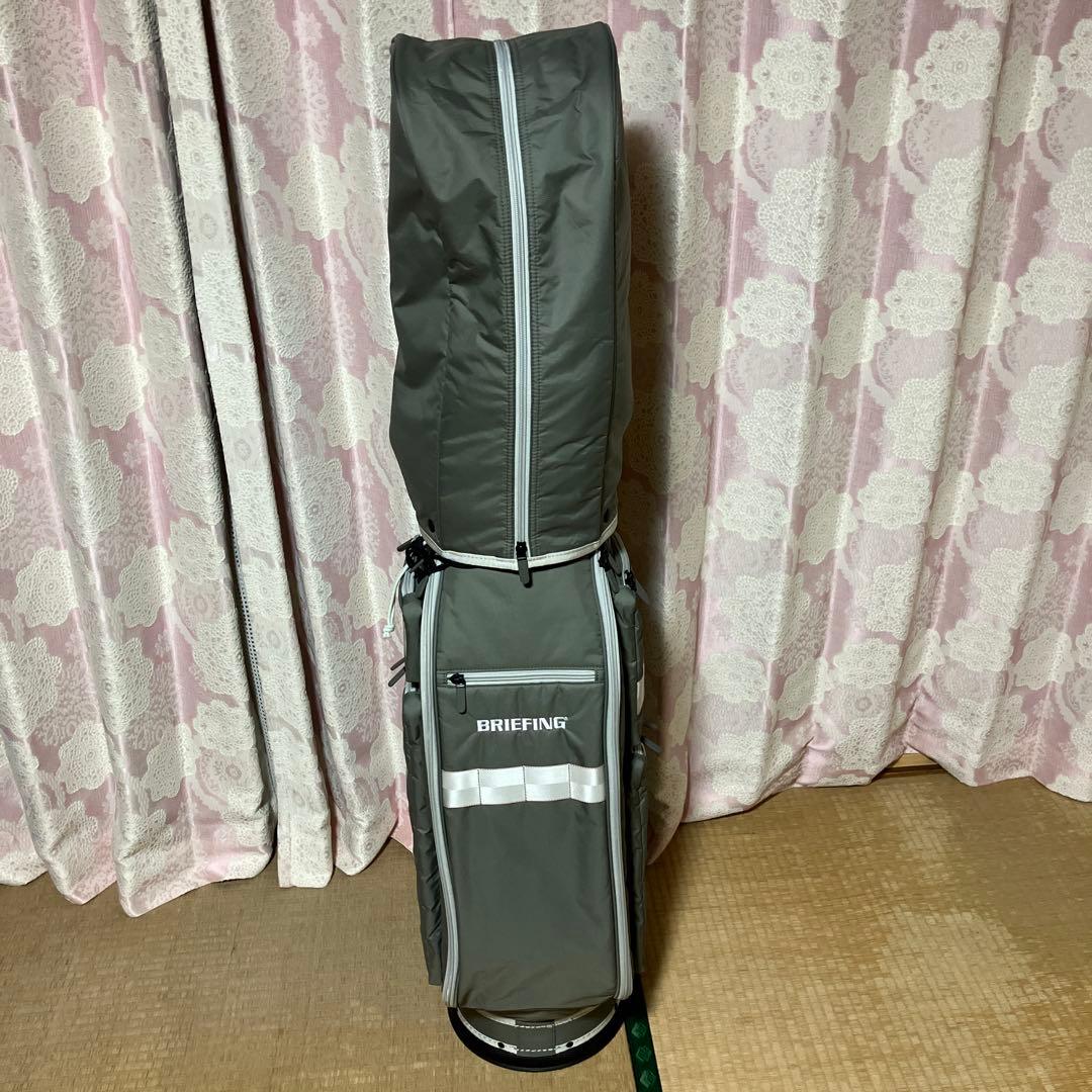【美品】ブリーフィング キャディバッグ CR-6 #3 2025年　L.GRAY