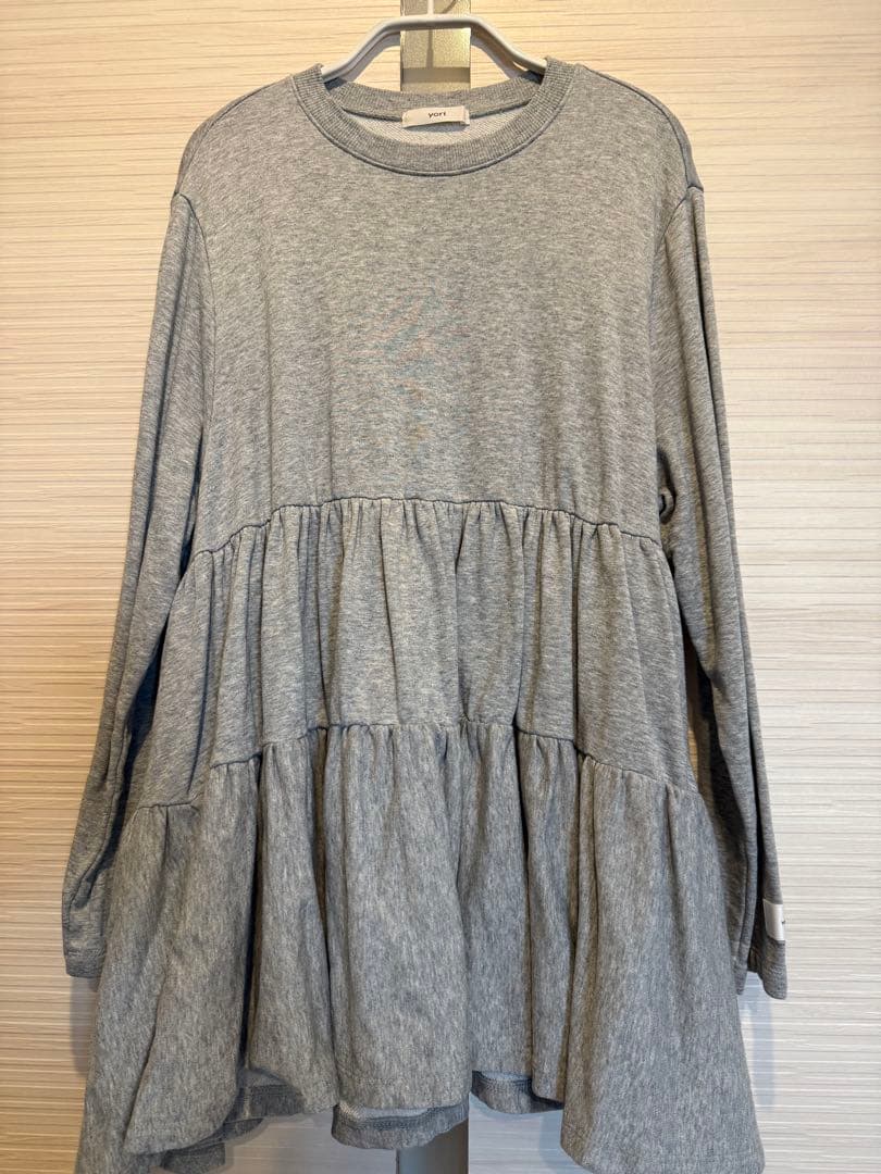 ミニ裏毛ティアードカットソー　yori