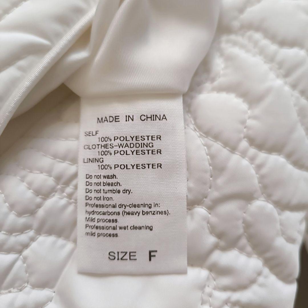 美品♪　ADAM ET ROPE' FEMME 　アートキルティングブルゾン