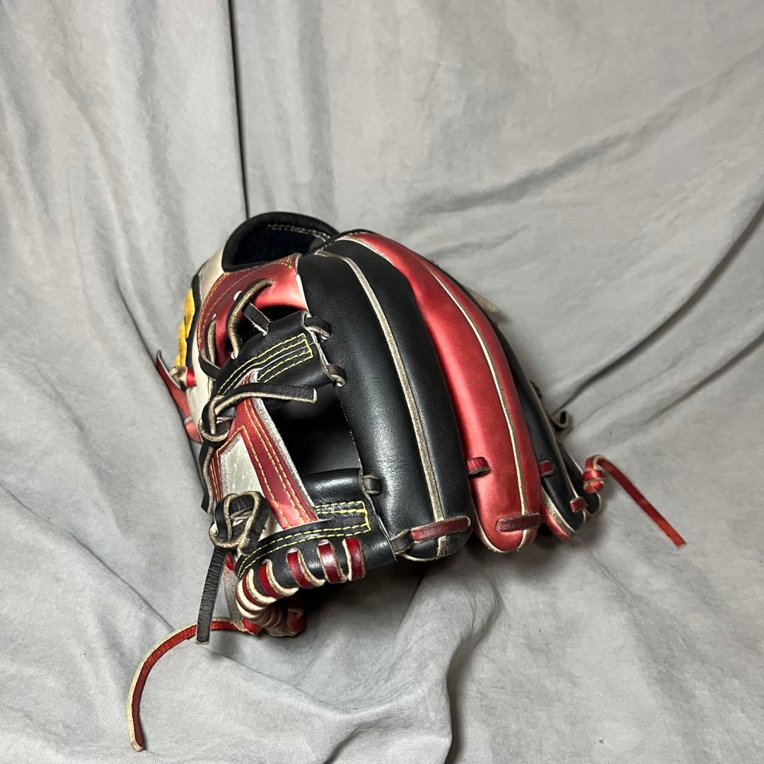 ミズノプロ　オーダー　ハガジャパン　坂本モデル　一般軟式内野手用グローブ　耕作印
