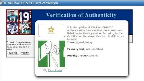 直筆サイン入りユニフォーム ヤン・オブラク アトレティコ・マドリードFC