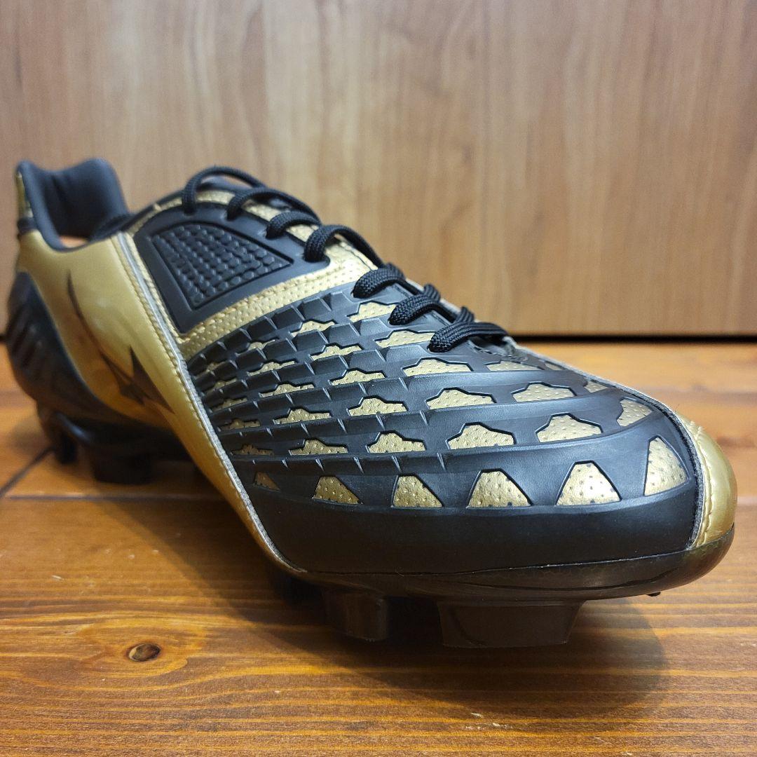 【ほぼ新品】ミズノ ウェーブ イグニタス 3 SL ゴールド×ブラック 26cm