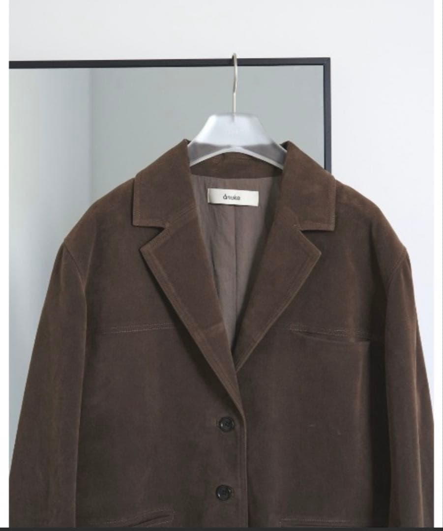 ジャケット・アウター anuke Eco Suede Jacket 38