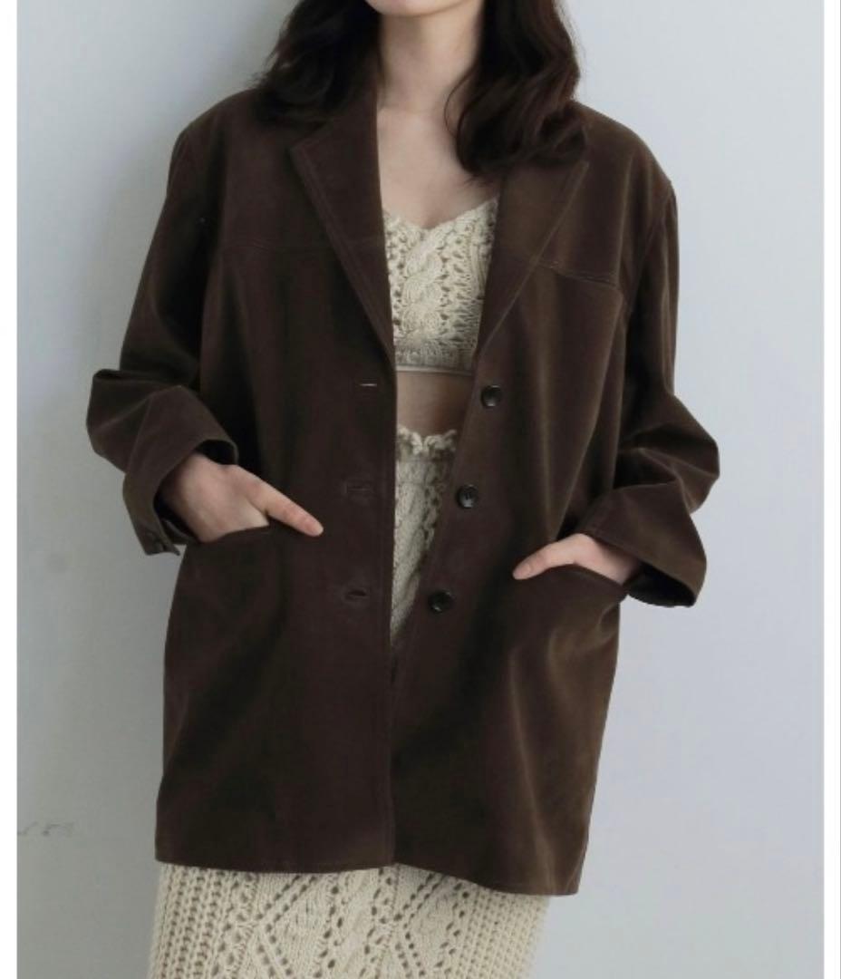 ジャケット・アウター anuke Eco Suede Jacket 38