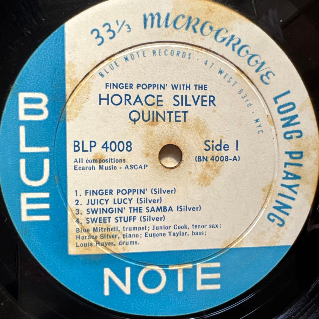 HORACE・SILVER QUINTET／FINGER POPPIN'