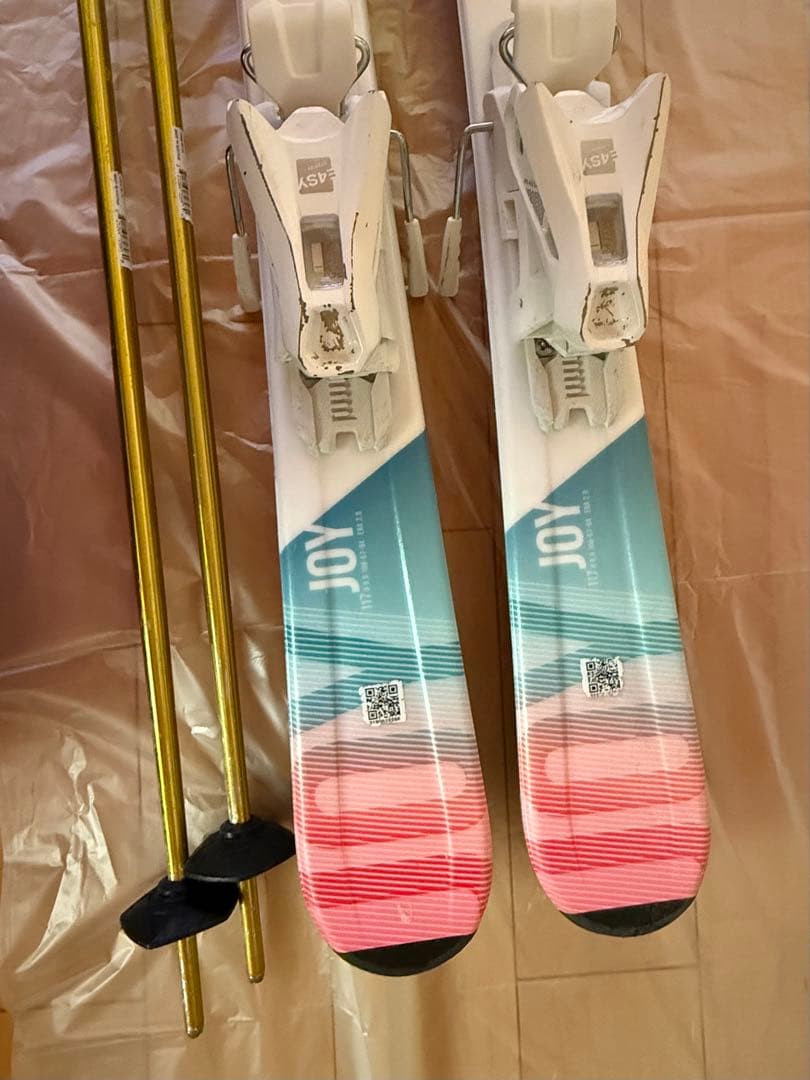 【3点セット】HEADスキー板117㎝ブーツ21.5cmVolklストック95㎝