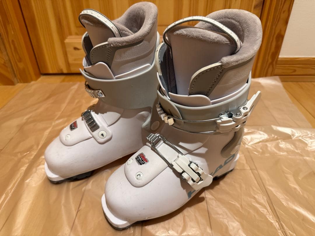 【3点セット】HEADスキー板117㎝ブーツ21.5cmVolklストック95㎝