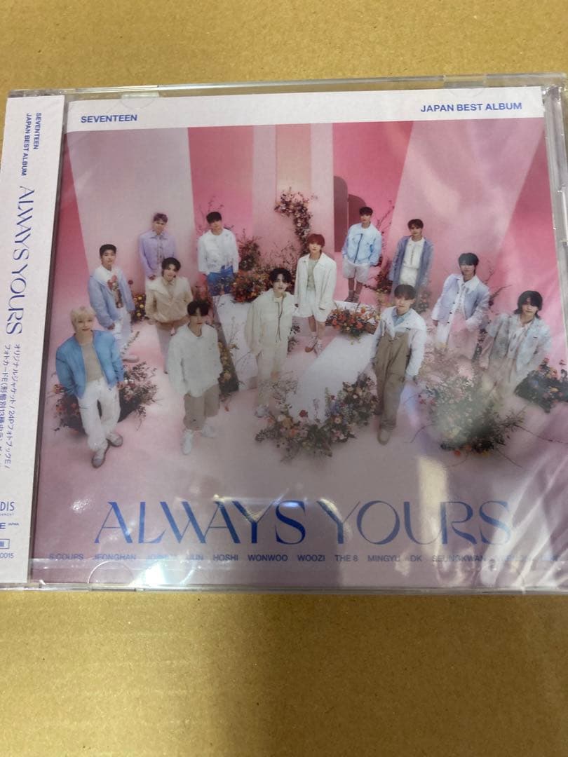 SEVENTEENALWAYSYOURS ABCDフラッシュ盤通常盤計6枚新品