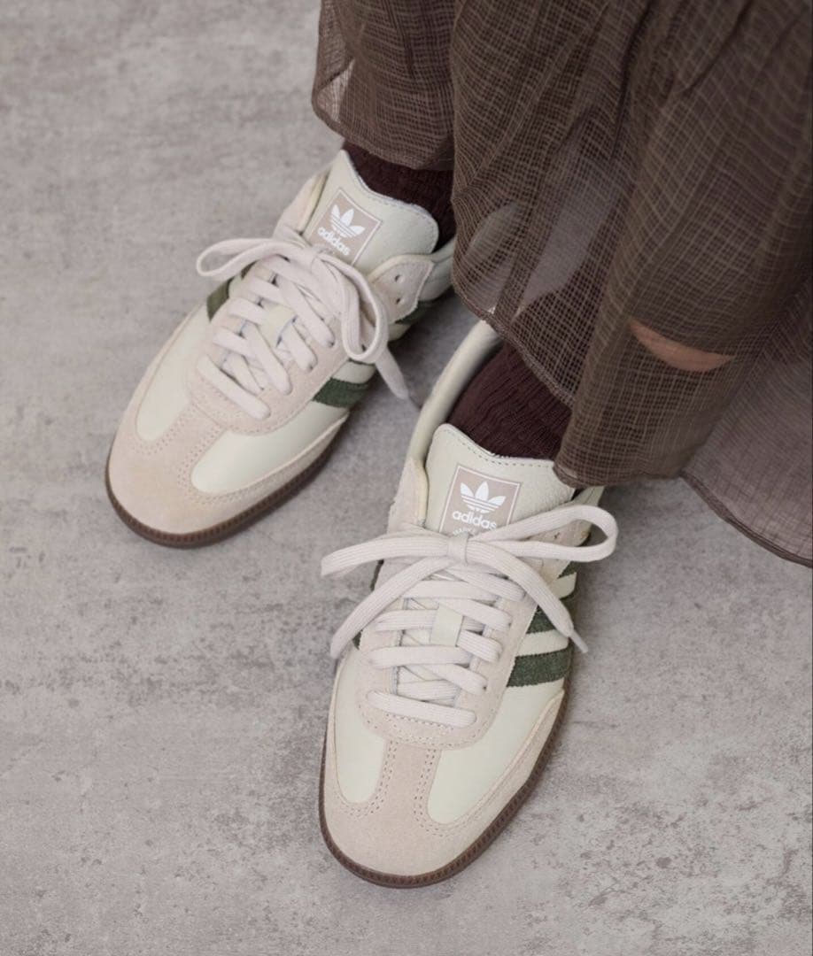 【新品】relume別注 SAMBA OG Limited サンバ ベージュ