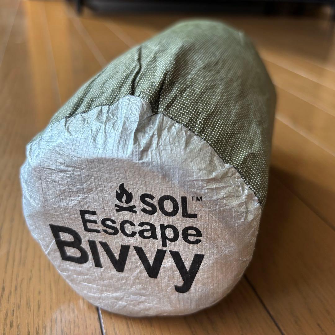 【美品】SOL Escape Bivvy O.Dグリーン