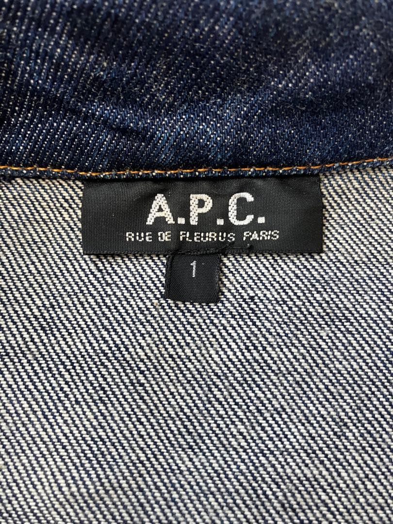 【 A.P.C.】Denim Jacket 2nd 日本製 イースト期サイズ１