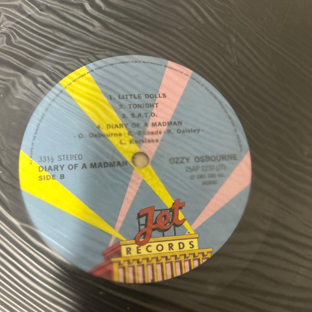 希少　オジーオズボーン　Ozzy Osbourne帯付きレコード2枚セット