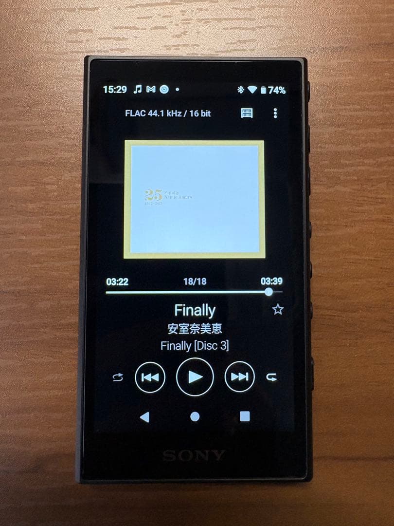 SONY WALKMAN NW-A105 カバー付き