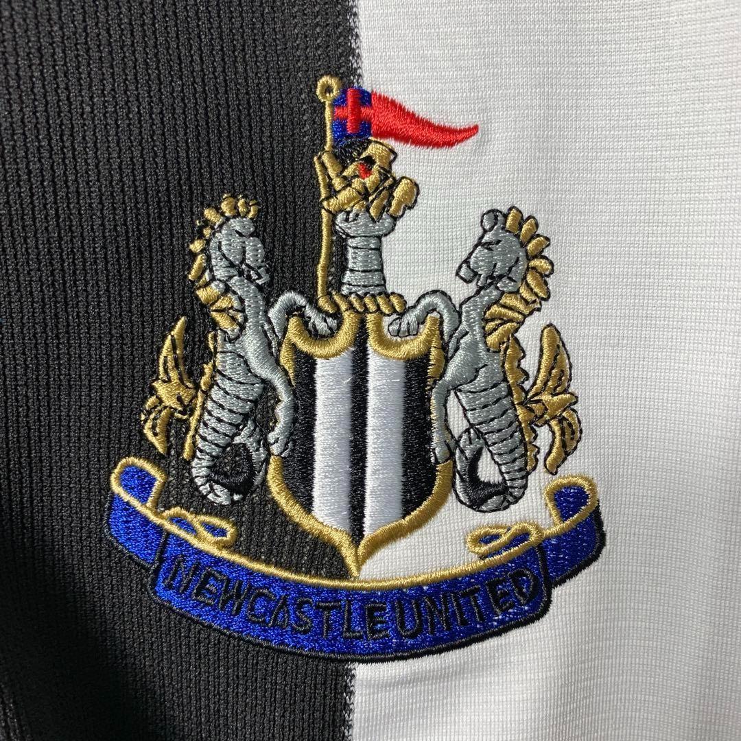 【★ニューカッスル】 アディダス サッカー 95年 レトロ ユニフォーム 2XL