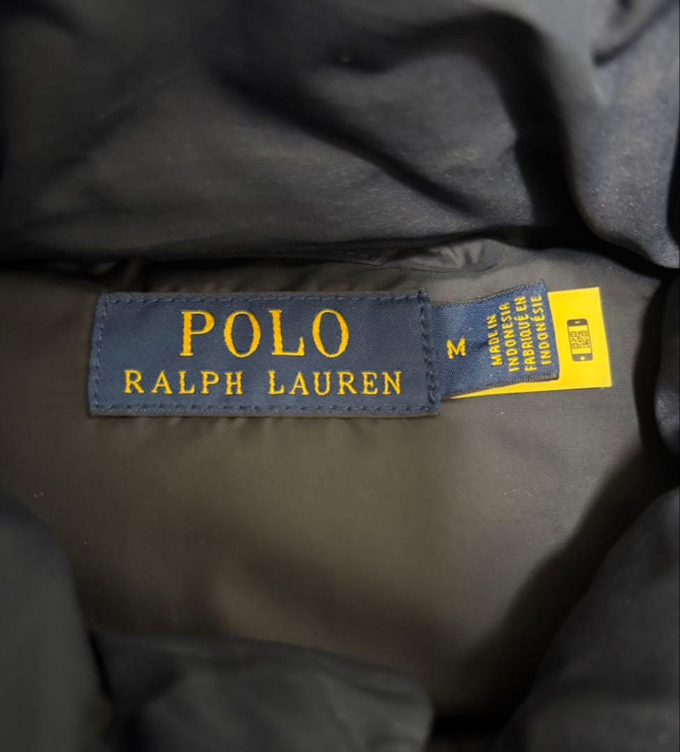 ポロ ラルフローレン ダウンベスト ネイビー 【サイズ】 表記サイズ M
