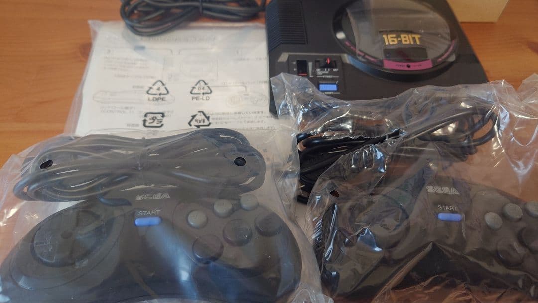 ［レトロ］［希少品］SEGA メガドライブ ミニW　開封品