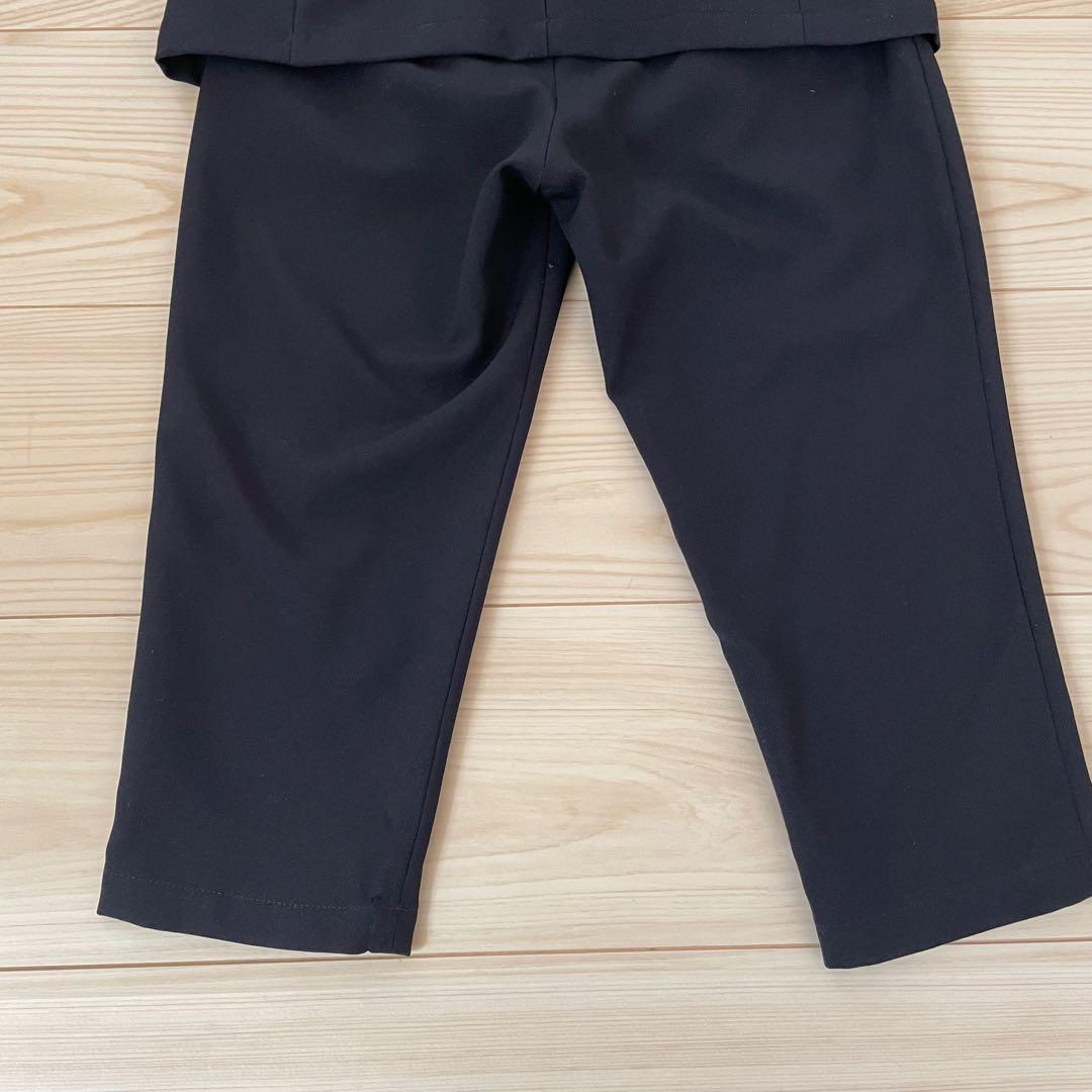 ショパン　入学式　男の子 120 ストレッチスーツ　ネイビー　シャツセット