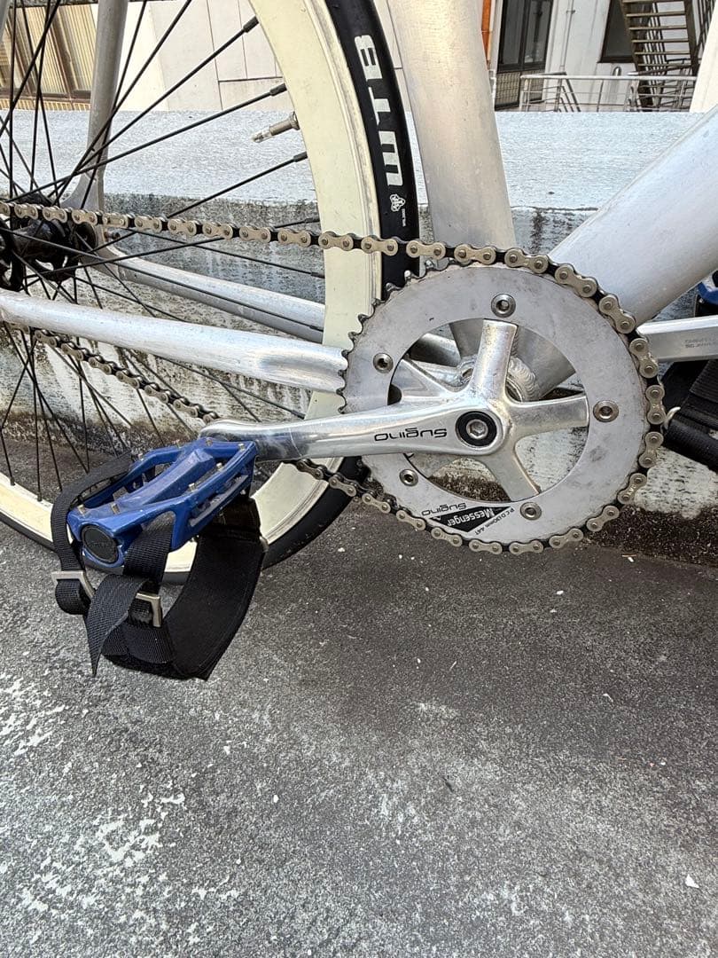 ピストバイク アルミエアロフレーム