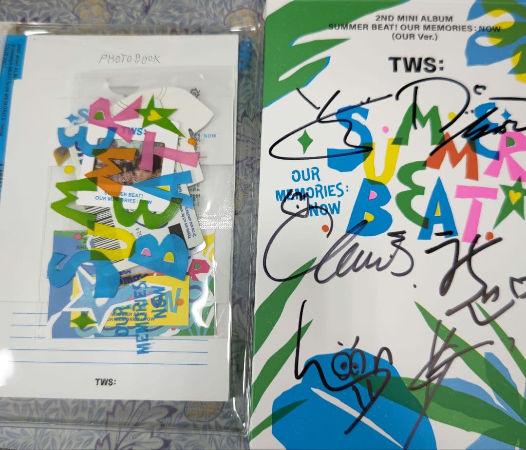 sale！TWS　プロモアルバム　非売品　サイン入り　SUMMER BEAT！