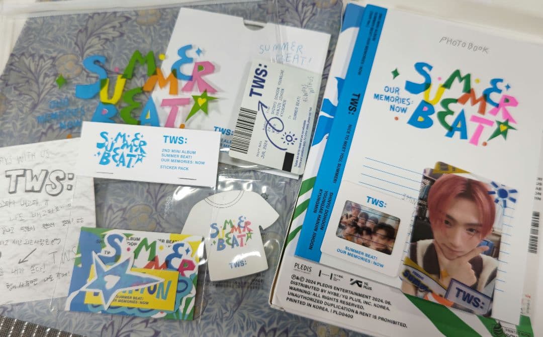 sale！TWS　プロモアルバム　非売品　サイン入り　SUMMER BEAT！