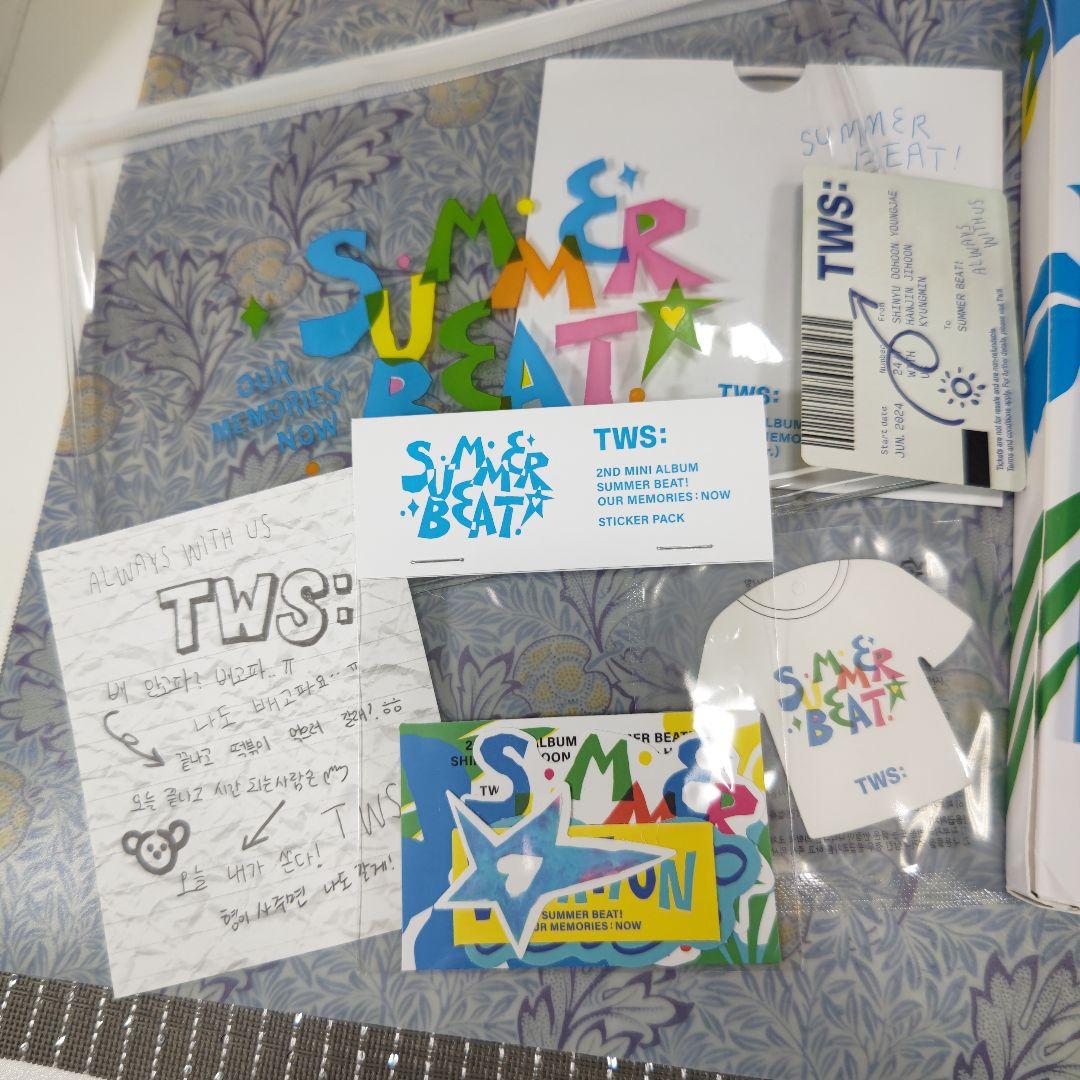 sale！TWS　プロモアルバム　非売品　サイン入り　SUMMER BEAT！