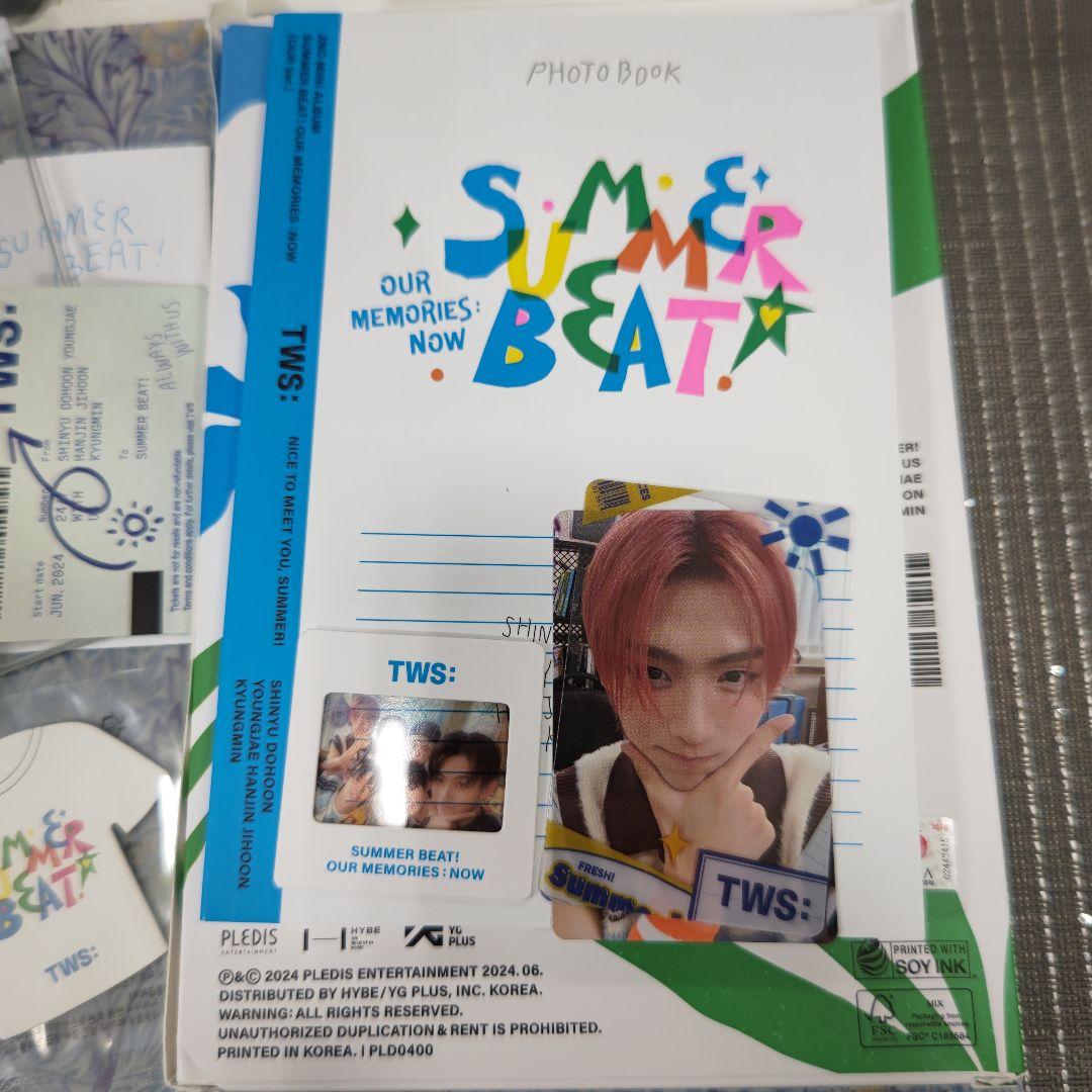 sale！TWS　プロモアルバム　非売品　サイン入り　SUMMER BEAT！