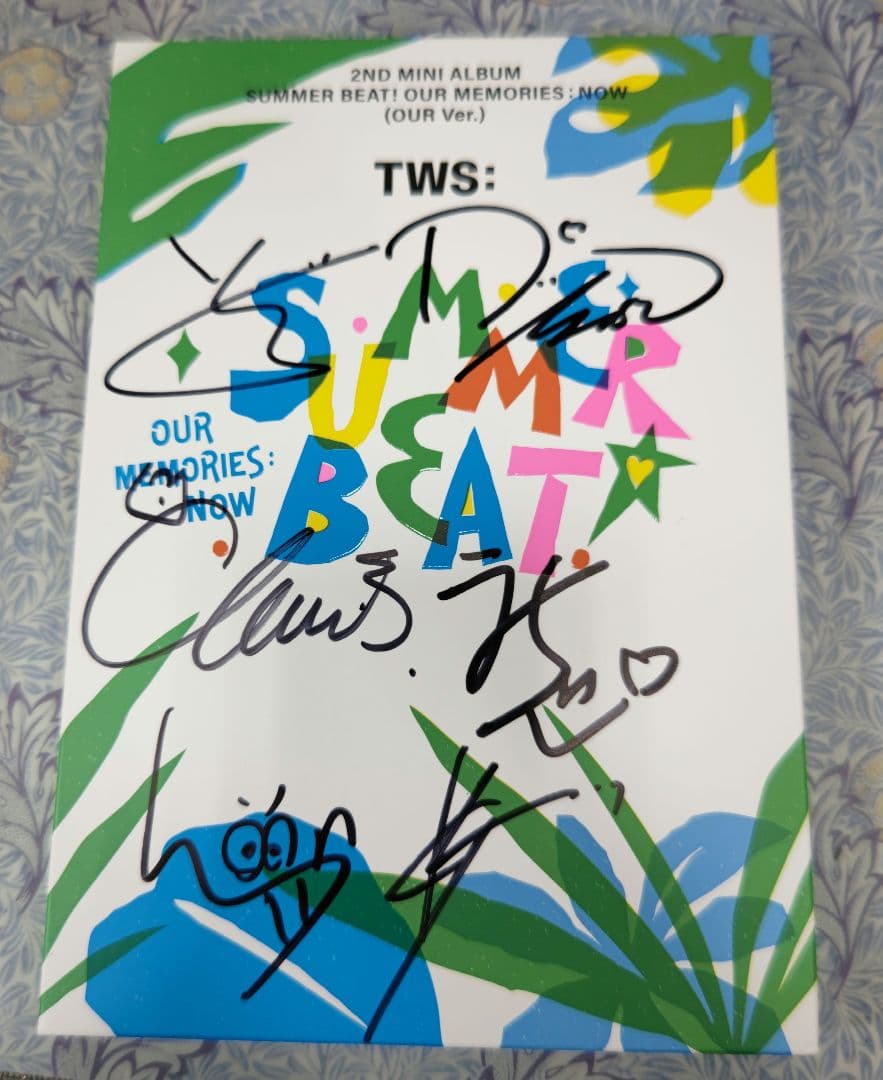 sale！TWS　プロモアルバム　非売品　サイン入り　SUMMER BEAT！