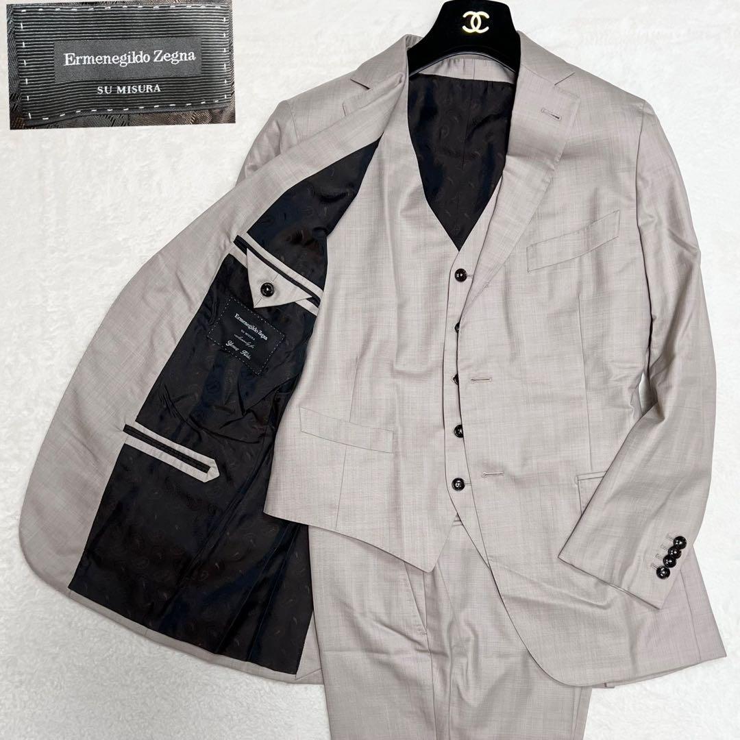 美品 Lサイズ エルメネジルドゼニア スーツ スリーピース 現行 TROFEO