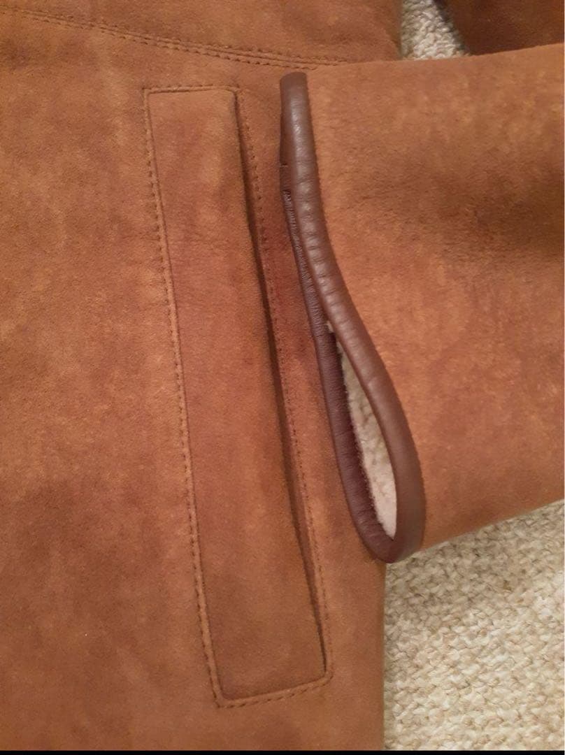 Calibro 12 ムートン　コート　44 レザー　カリブロ12 美品