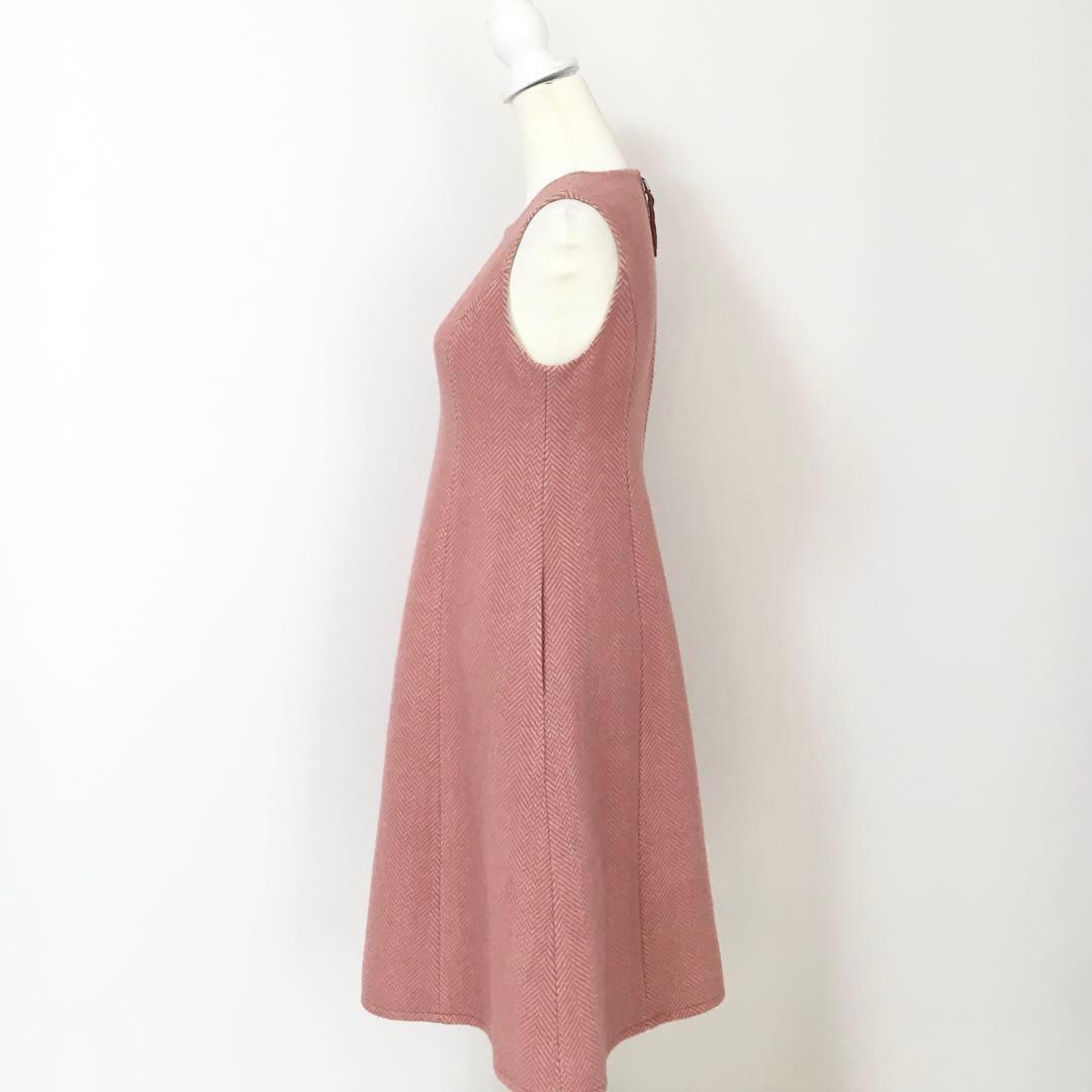 新作美品　FOXEY フォクシー　現行　ウール　ドレス　ワンピース