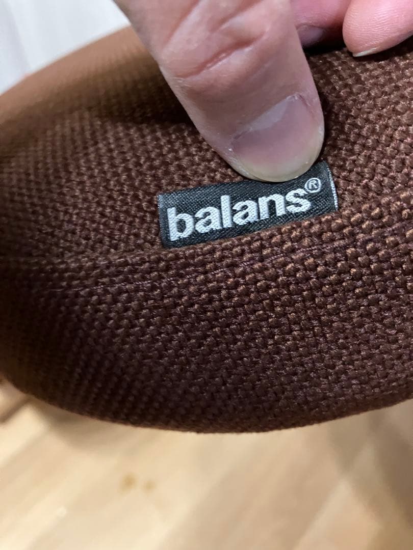 美品　バランスイージー バランスチェア リボ社 新品カバー付(アガットレッド)