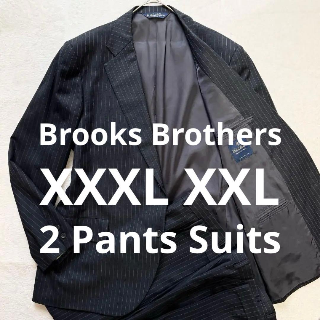 XXXL ブルックスブラザーズ 2パンツ スーツ Brooks Brothers