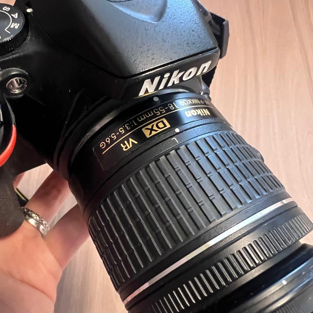 【動作良好】Nikon D5600 レンズキット＋単焦点レンズ