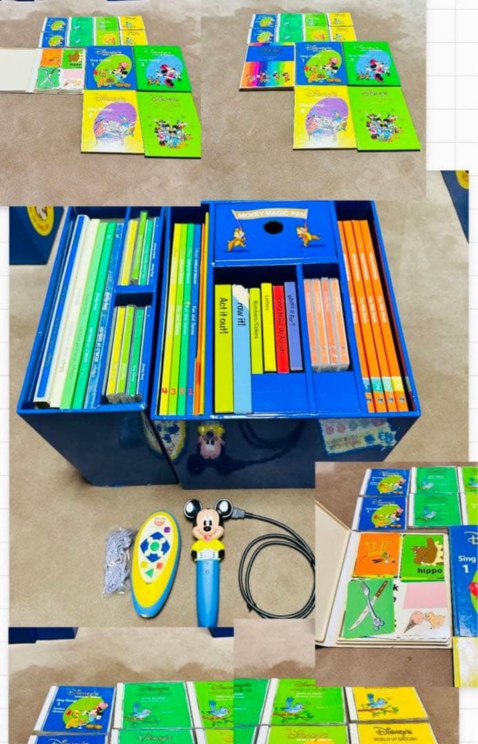✨超お買い得品✨90万相当！！ディズニー英語システム フルセット 未開封品多数