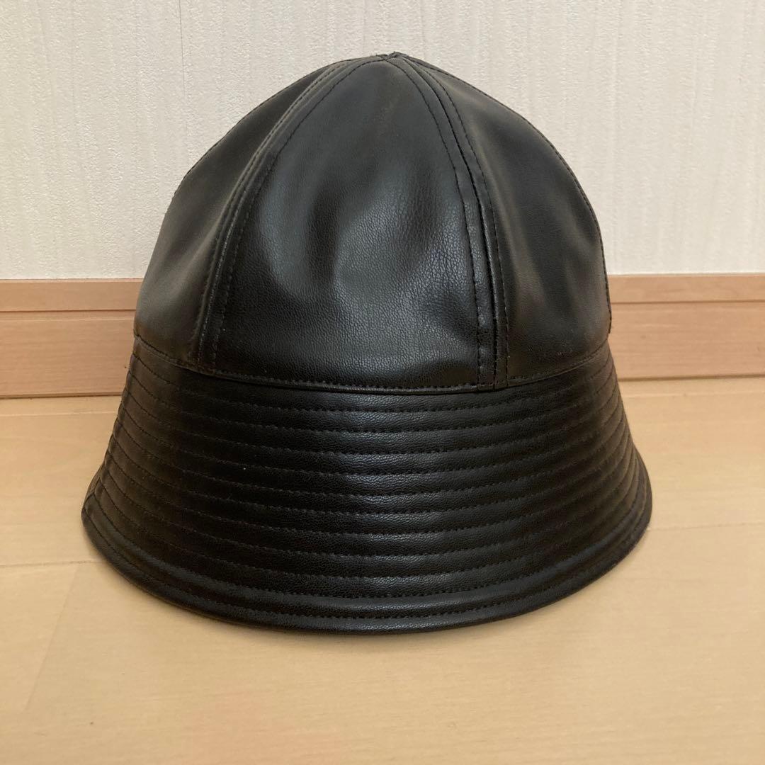 KIJIMA TAKAYUKI アップルレザー バケットハット