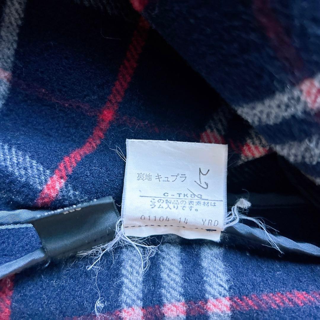 Burberrys ダッフルコート ノバチェック LL ヴィンテージ ウール