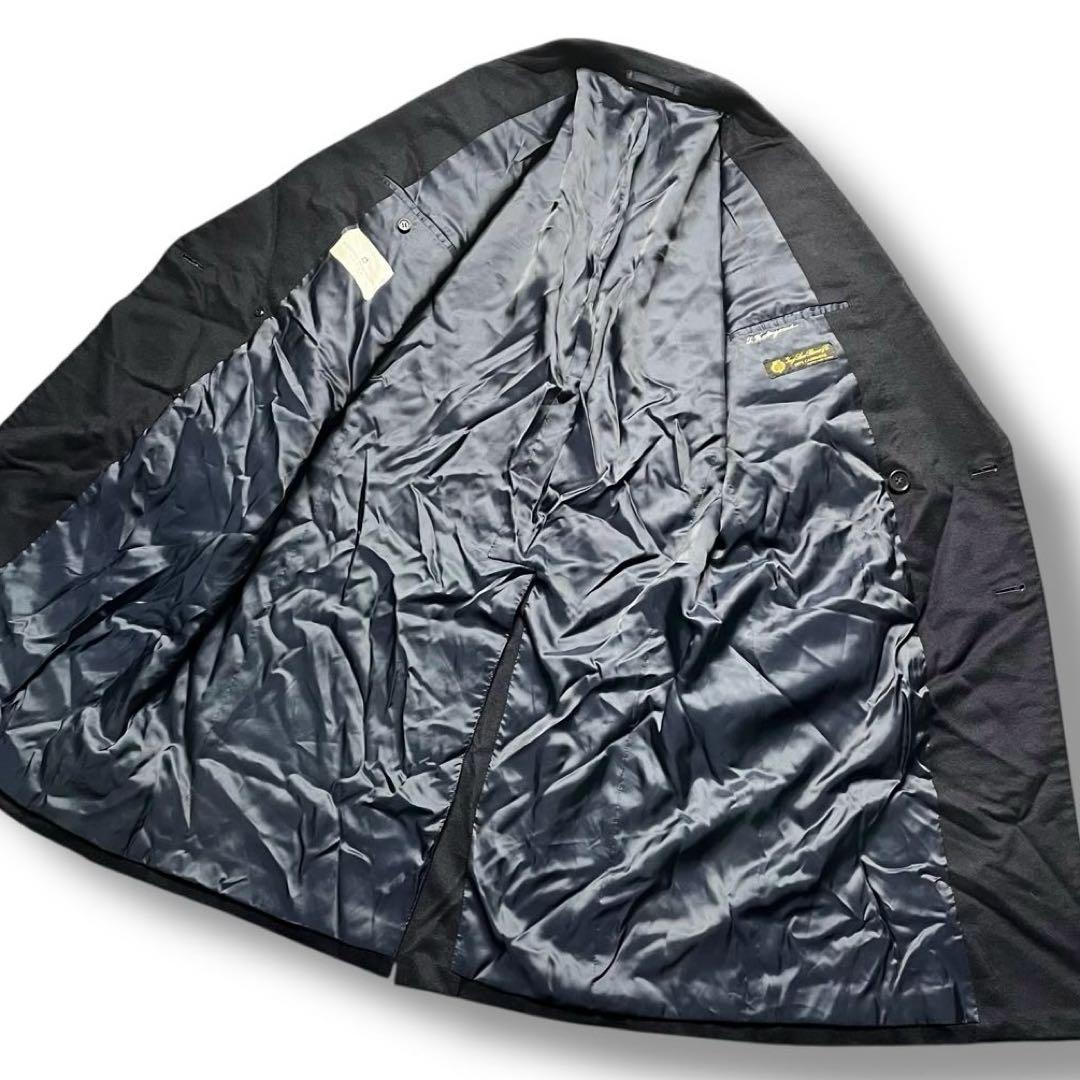 最高級 バルマン ロロピアーナ カシミヤ ウール ロング ダブル コート ロング