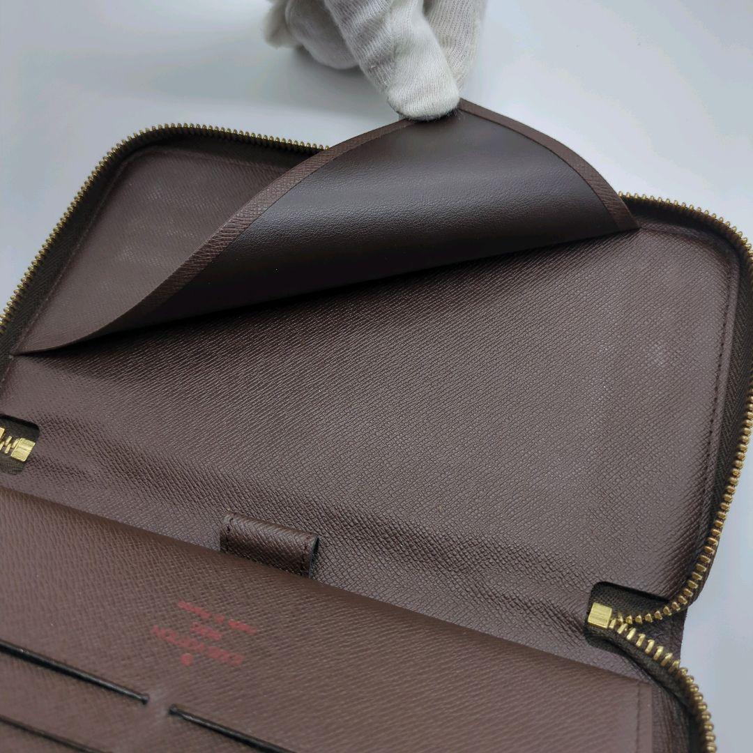 【人気モデル・美品】ルイヴィトン☆ダミエ オーガナイザー ジッピーウォレット