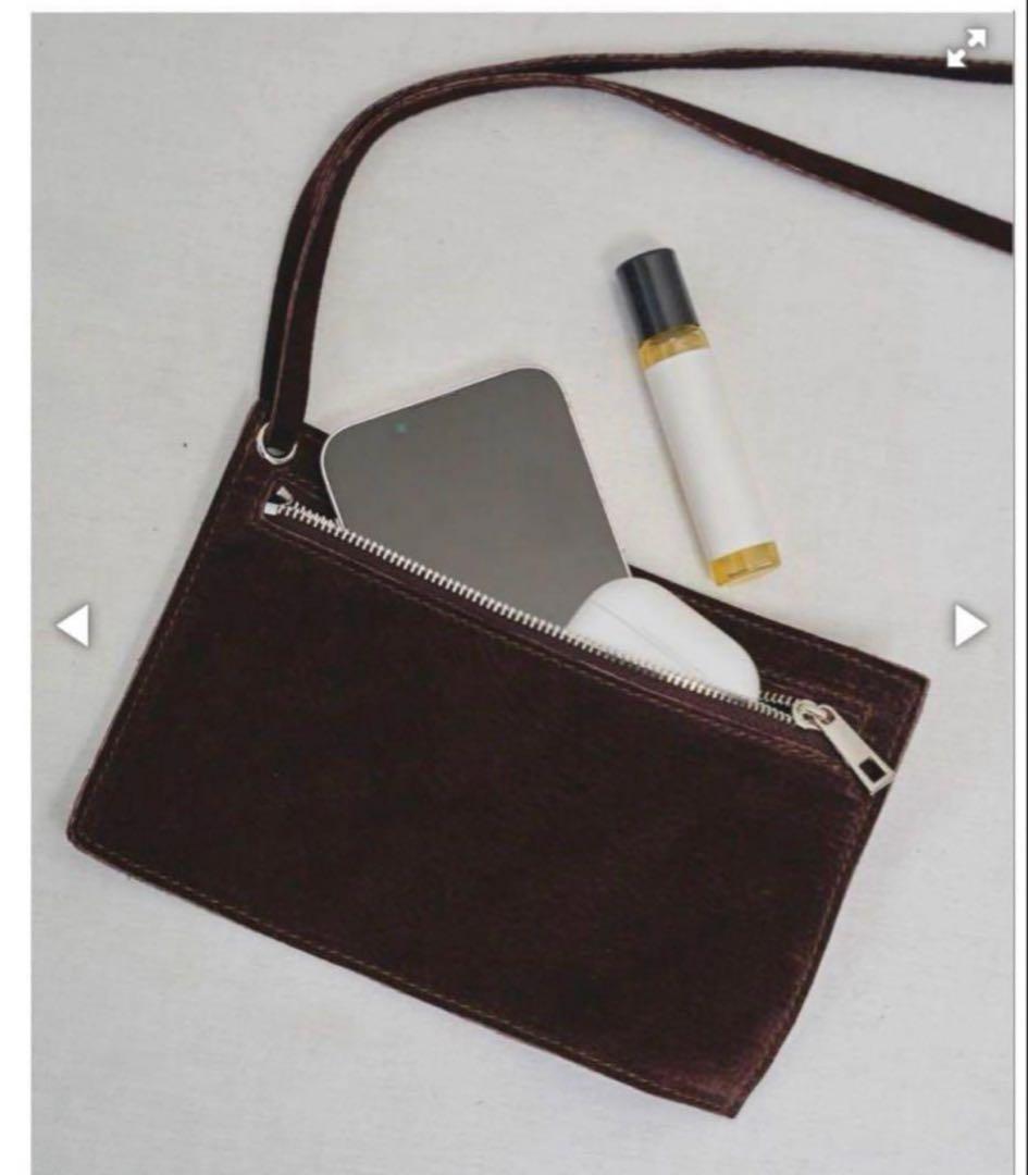 バッグ todayful Suede Leather Totebag