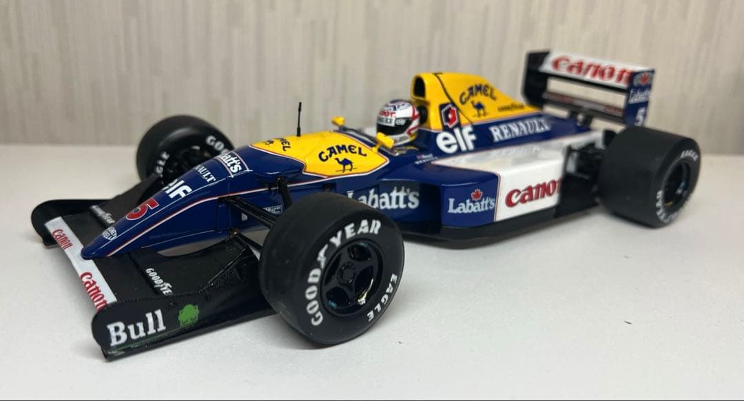 カルツォ 1/18 F1 ウィリアムズ FW14B N.マンセル CAMEL