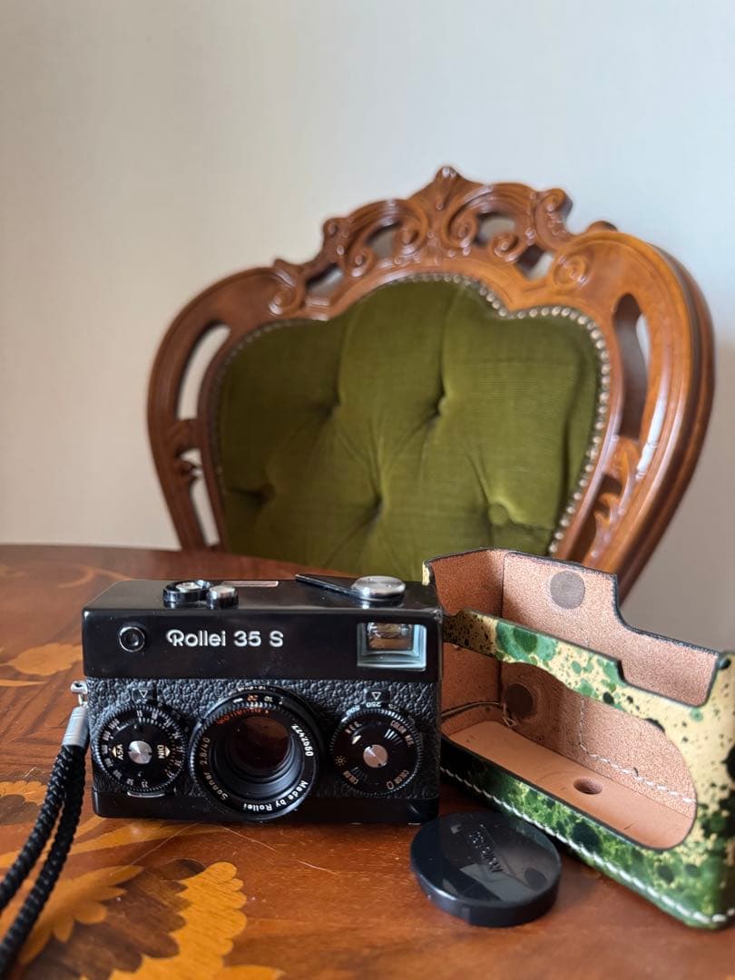 【実写確認済み、完動品】Rollei 35S Sonnar搭載 オーダーケース付