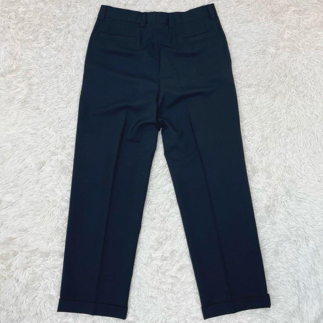 極美品✨ヴェルサーチ スーツ セットアップ ダブル 裏地メデューサ 総柄 黒