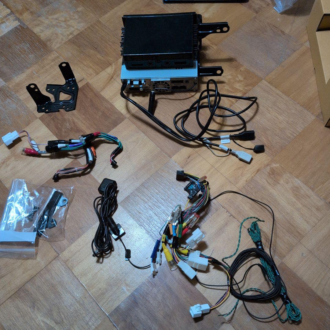 アルパイン　ALPINE　ディスプレイオーディオ DAF9Z　保護フィルム貼り