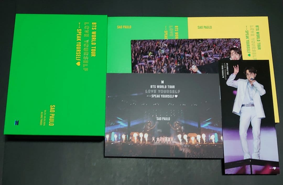 BTS 防弾少年団 WORLDTOUR LYS SYS SAOPAULO DVD