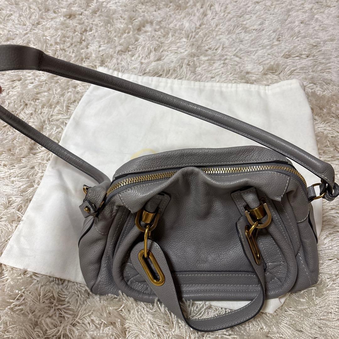 Chloe クロエ パラティ 2way ハンドバッグ ショルダーバッグ