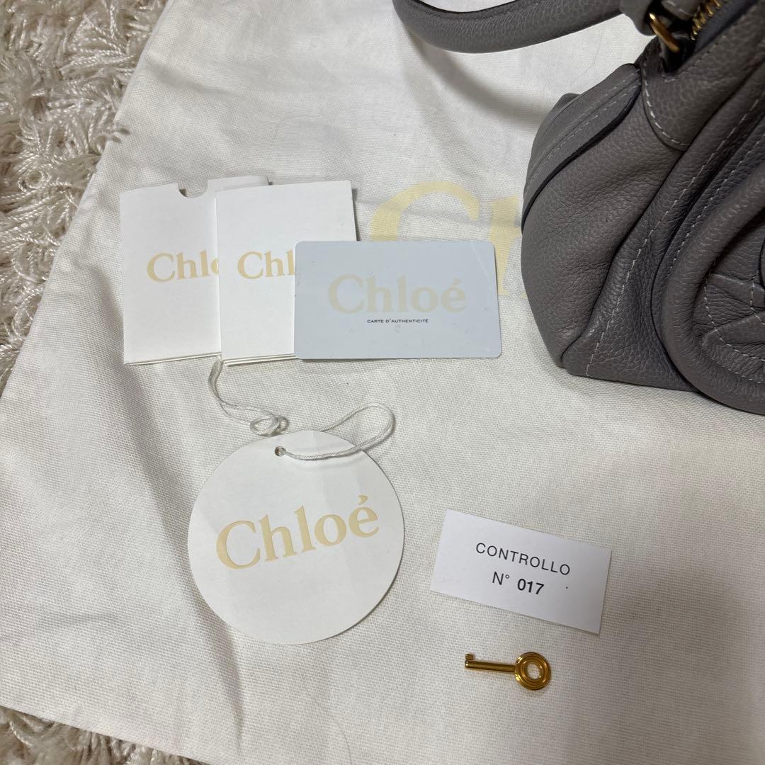 Chloe クロエ パラティ 2way ハンドバッグ ショルダーバッグ