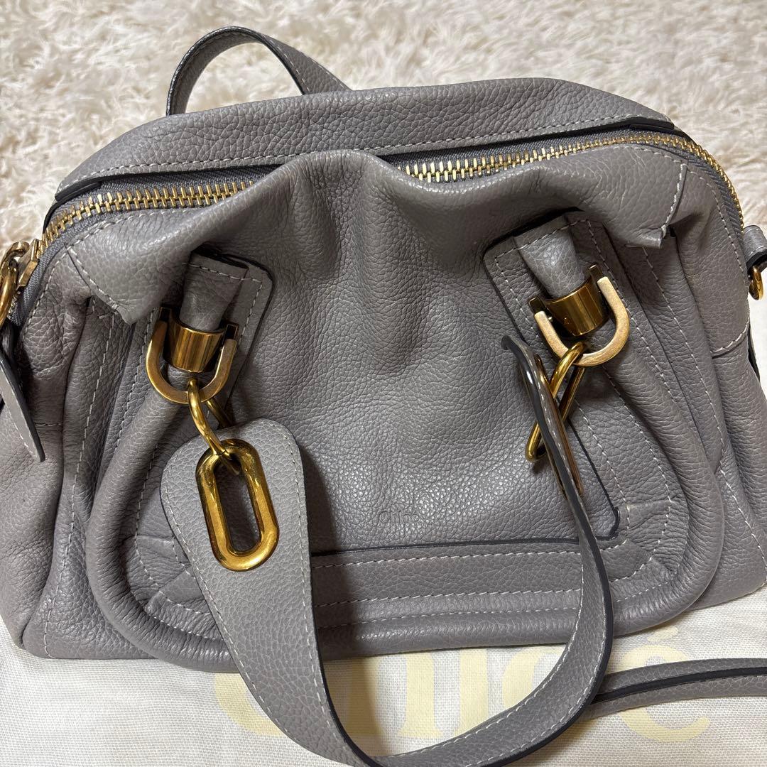 Chloe クロエ パラティ 2way ハンドバッグ ショルダーバッグ